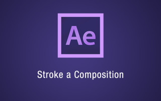 Stroke a composition