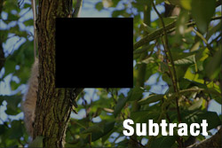 mask mode subtract
