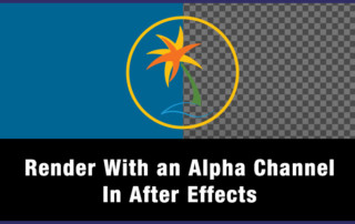 After Effects transparent background tutorial guide