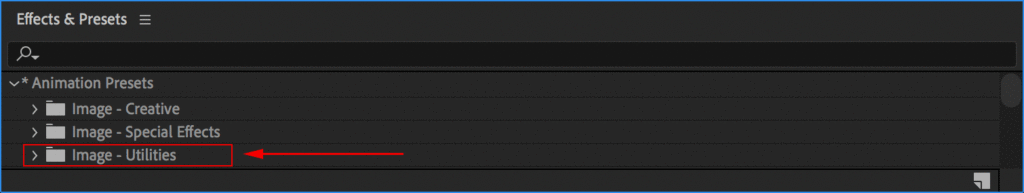 after effects image utilities