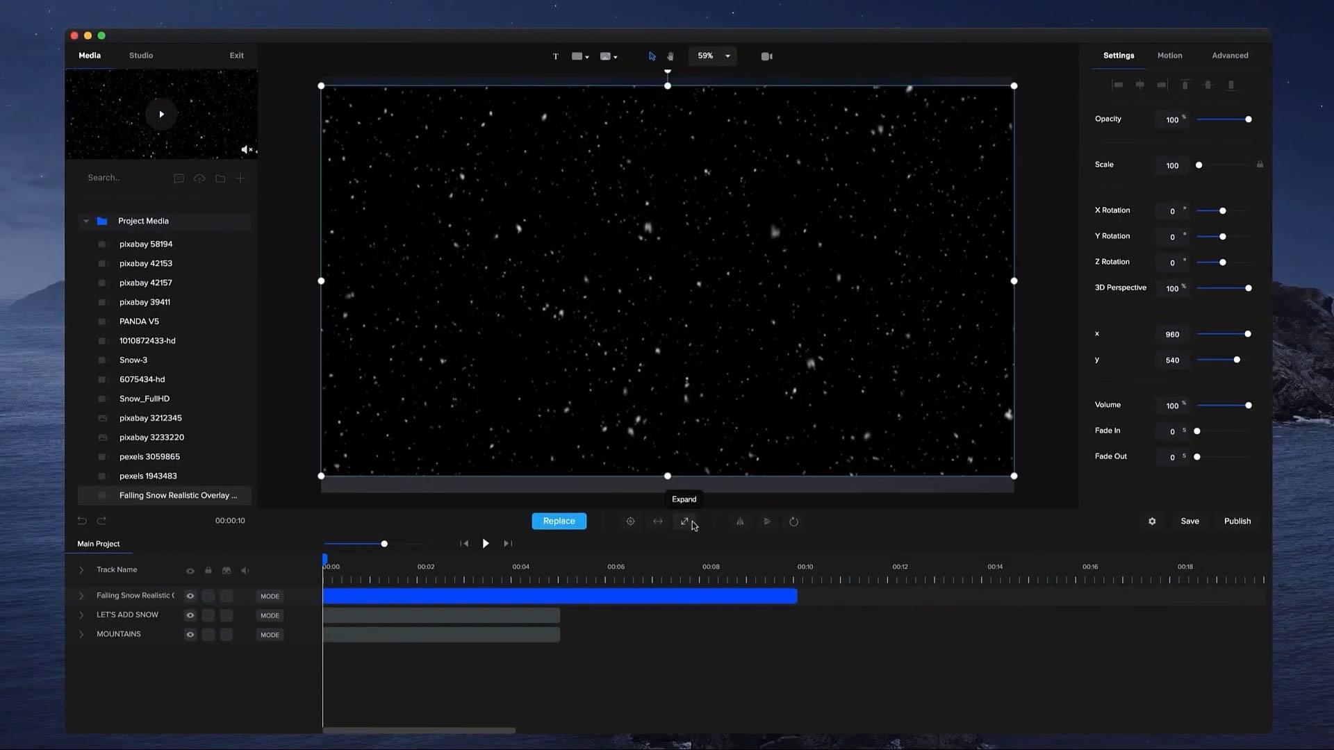 create-studio-interface