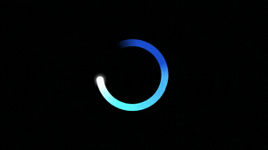 Loading BLue line gradient