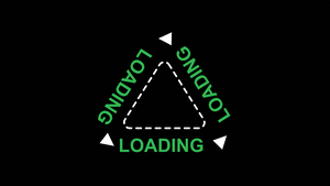Loading Recycle Words Spinning