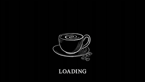 Coffee Cup Loading Animation