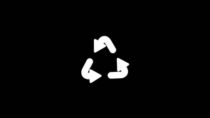 Recycle Icon Arrow Loading Animation
